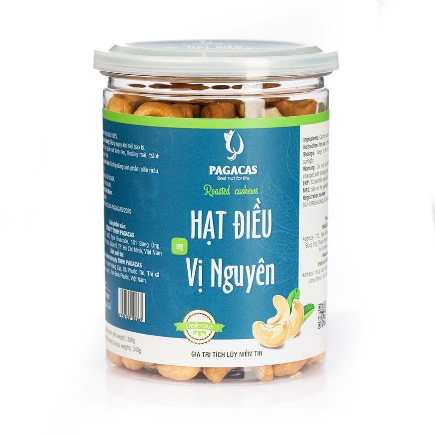 Pagacas raw cashew nuts – Plastic Jar with Aluminum Lid 340g Pagacas raw cashew nuts – Plastic Jar with Aluminum Lid 340g