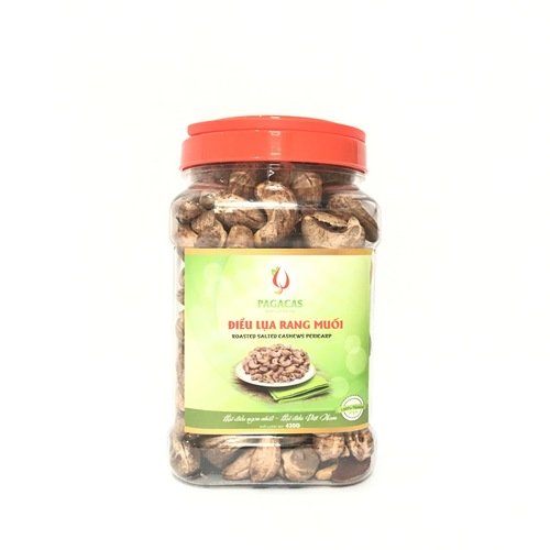 Salted roasted salt pericarp - 500g plastic box